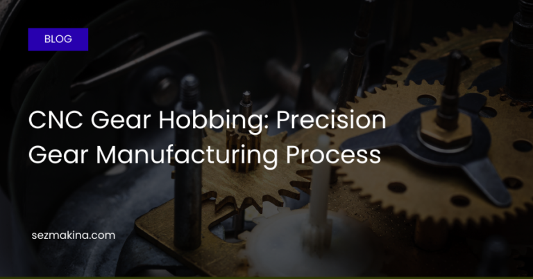CNC Gear Hobbing Precision Gear Manufacturing Process